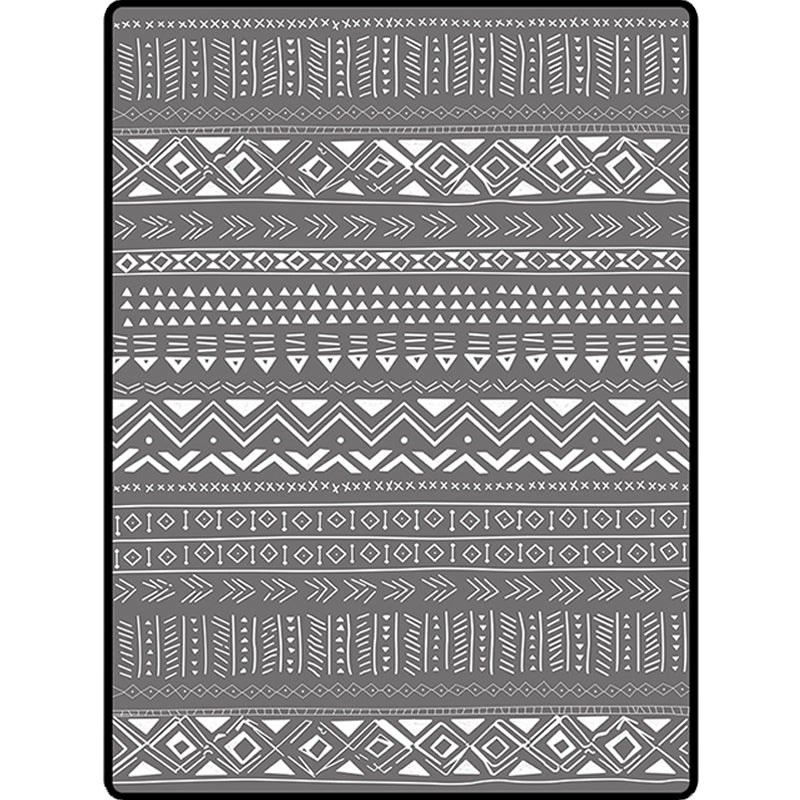 Scandinavian Geometric Chevron Rug Southwestern Tribal Rug Synthetic Pet Friendly Area Rug for Living Room Clearhalo 'Area Rug' 'Rugs' 'Southwestern' Rug' 1504151