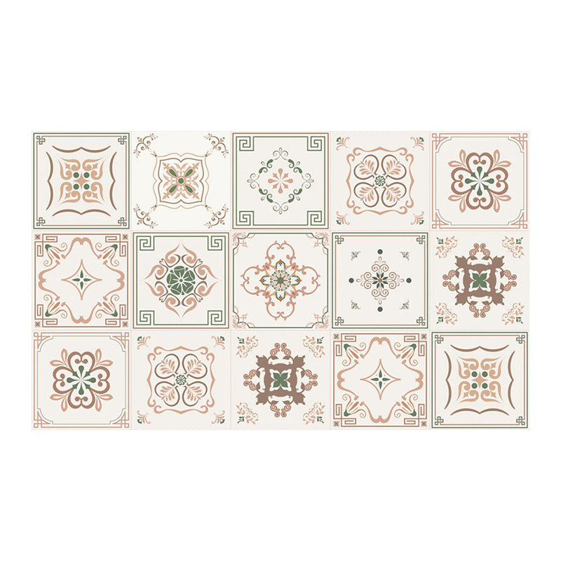 Boho Chic Quatrefoil Wallpaper Panel Set Brown Pick Up Sticks Wall Art for Kitchen Clearhalo 'Wall Decor' 'Wallpaper' 1507917