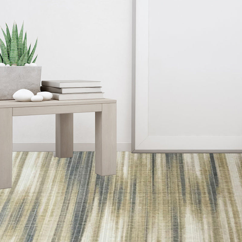 Light Brown Modern Rug Polyester Brushstroke Striped Pattern Rug Washable Non-Slip Backing Carpet for Living Room Clearhalo 'Area Rug' 'Modern' 'Rugs' Rug' 1578729