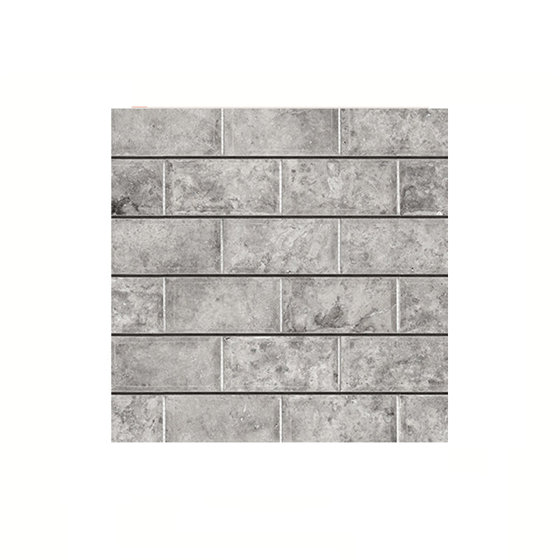 Compact Tiles Wallpaper Panel Set for Living Room Brick Look Peel Wall Decor, 11' L x 11