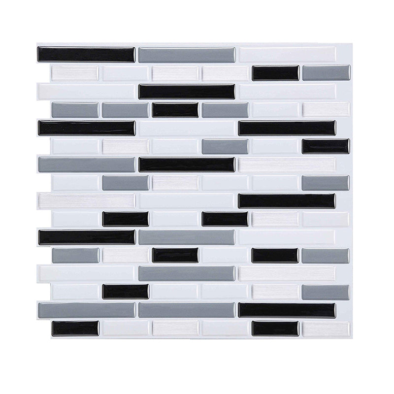 Country Brick Mosaic Tile Wallpapers for Kitchen Backsplash 11' x 9.4