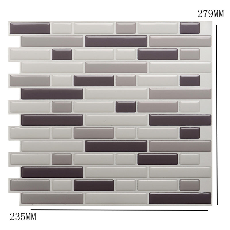 Peel and Stick Brickwork Wallpapers 11' x 9.4