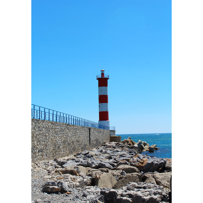Whole Lighthouse Scene Mural Wallpaper for Wall Decor Coastal Girls Room Wall Art Clearhalo 'Wall Decor' 'Wall Mural' 1648141