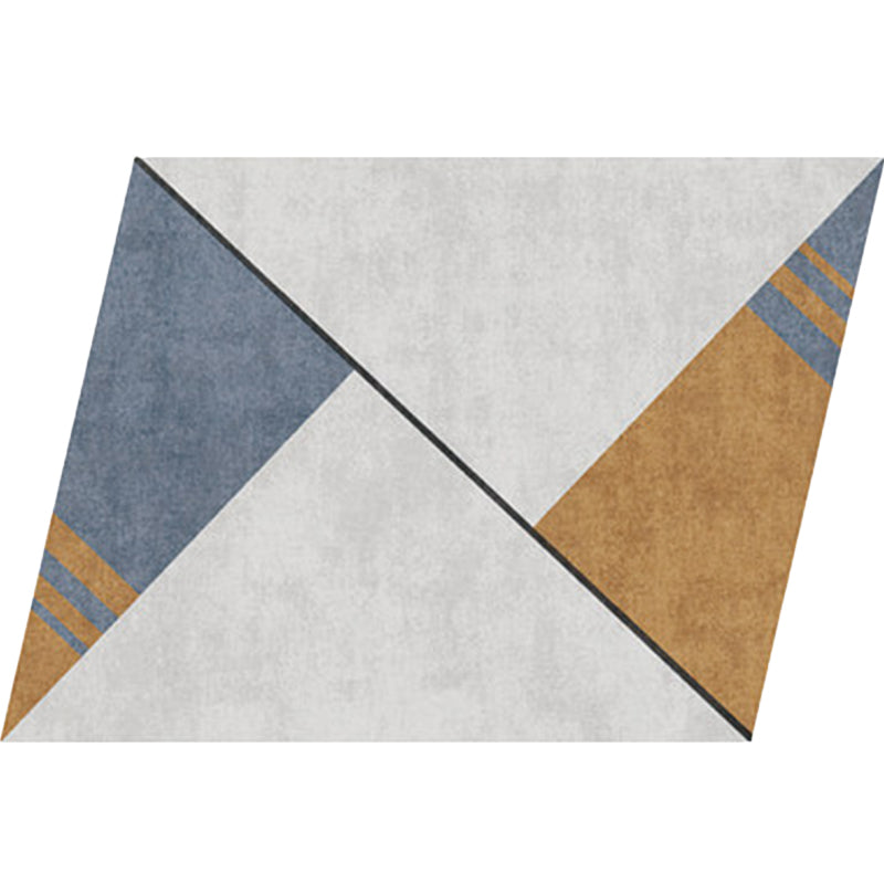 Irregular Bedroom Rug in Grey Modern Colorblock Triangle Pattern Area Rug Polyester Non-Slip Carpet Clearhalo 'Area Rug' 'Rug' 1648540