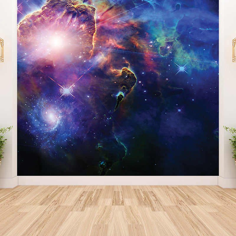 Waterproof Black Hole Wall Mural Modern Non-Woven Wall Art, Custom Size Available Clearhalo 'Wall Decor' 'Wall Mural' 1689064