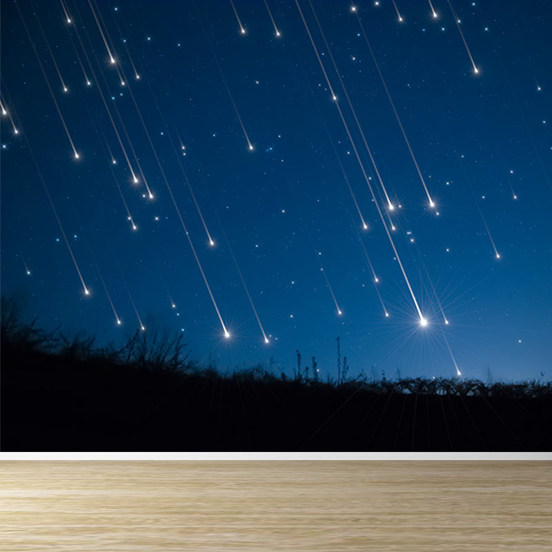 Home Decor Starry Sky Mural Decal Customized Contemporary Wall Covering for Kitchen Clearhalo 'Wall Decor' 'Wall Mural' 1689590