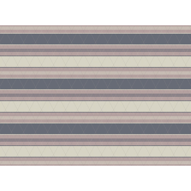 Modern Living Room Rug in Brown Stripe Print Rug Polyester Anti-Slip Backing Area Rug Clearhalo 'Area Rug' 'Modern' 'Rugs' Rug' 1692909