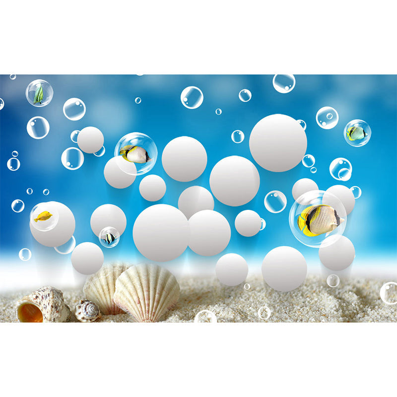 Marine Benthos Wall Mural Kids Style Decorative Children Bedroom Wall Decor, Custom Clearhalo 'Wall Decor' 'Wall Mural' 1696415