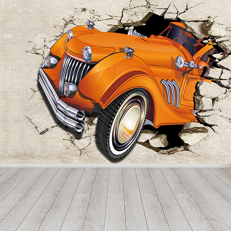 Waterproof Car and Wall Mural Industrial Non-Woven Wall Art, Custom Size Available Clearhalo 'Wall Decor' 'Wall Mural' 1698687