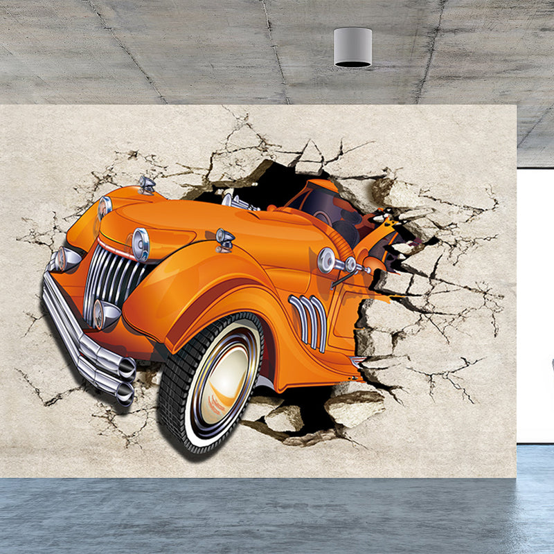 Waterproof Car and Wall Mural Industrial Non-Woven Wall Art, Custom Size Available Clearhalo 'Wall Decor' 'Wall Mural' 1698688