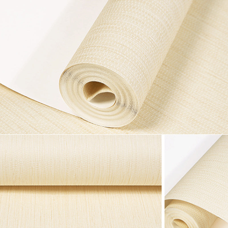 Simplify Solid Wallpaper Roll House Interior Blank Wall Covering, 33' L x 20.5