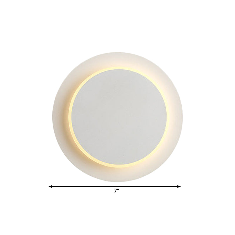 Simple Style Slim Panel Wall Light Wood Acrylic Energy Saving Sconce Light for Corridor Kitchen Clearhalo 'Wall Lamps & Sconces' 'Wall Lights' Lighting' 172730