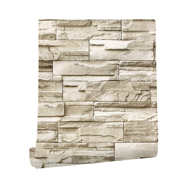 Rustic Brick Wallpaper Roll for Boys Bedroom 19.5' L x 17.5