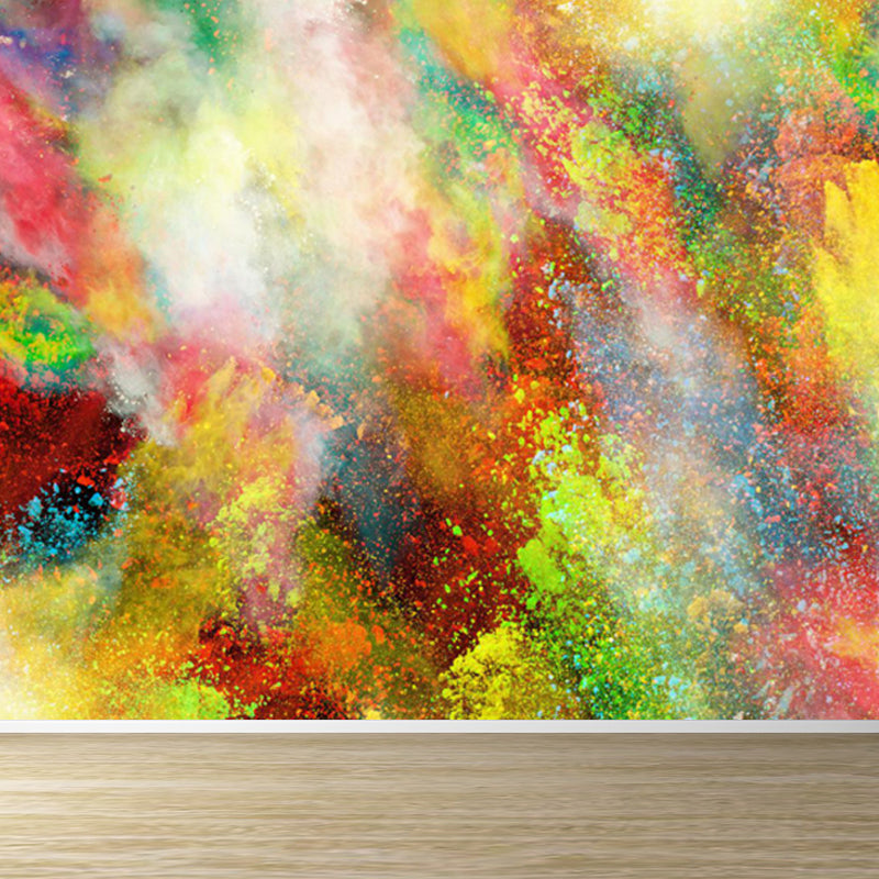 Colorful Blast Powder Wallpaper Mural Waterproofing Modern Living Room Wall Decor Clearhalo 'Wall Decor' 'Wall Mural' 1759103