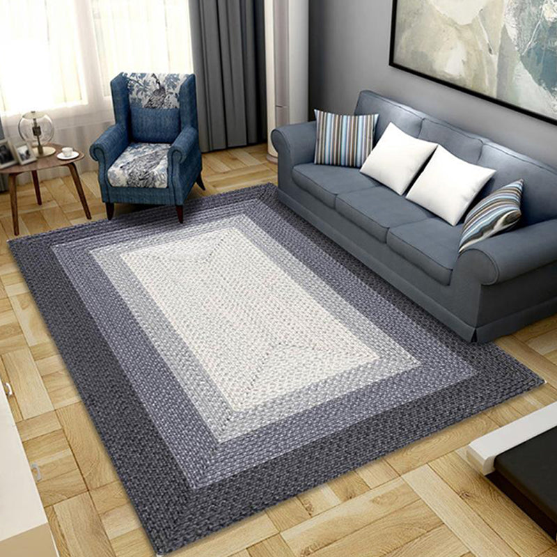 Unique Multicolor Modernist Rug Polyester Striped and Geometric Pattern Rug Washable Pet Friendly Non-Slip Carpet for Living Room Apricot Clearhalo 'Area Rug' 'Modern' 'Rugs' Rug' 1779890