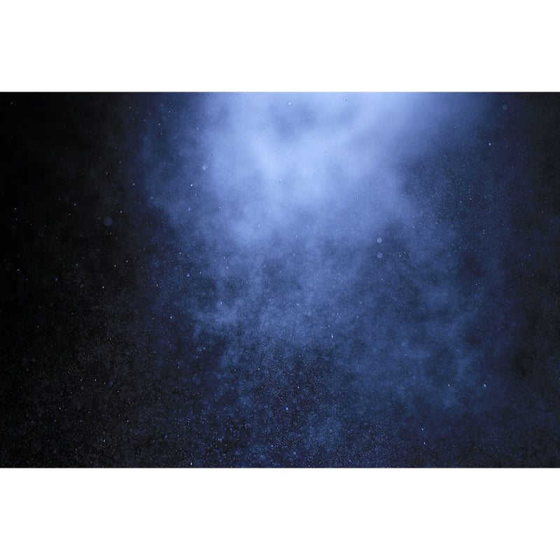 Modern Nebula Galaxy Mural Wallpaper Blue-Black Waterproof Wall Covering for Home Clearhalo 'Wall Decor' 'Wall Mural' 1784732