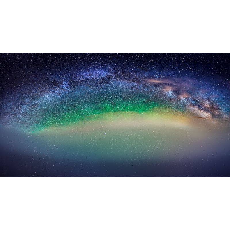 Enchanting Milky Way Mural Wallpaper for Home Arch Aurora Wall Decor, Custom Made Clearhalo 'Wall Decor' 'Wall Mural' 1785766