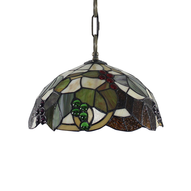 Grape Pendant Lighting Tiffany-Style 12