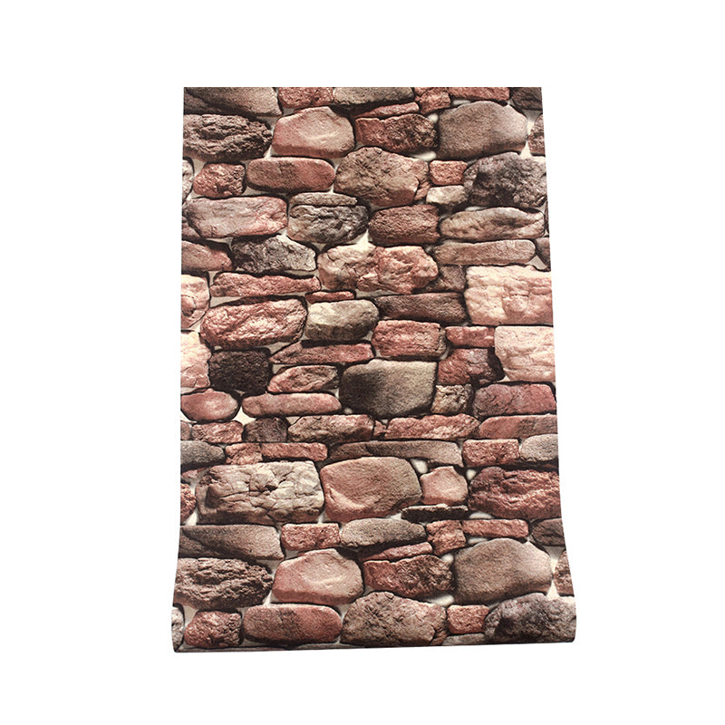 Vintage Wall Decor 3D Print Rock Non-Pasted Wallpaper, 31' x 20.5