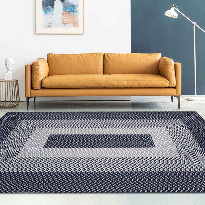 Unique Rustic Rug Cotton Geometric Pattern Rug Washable Pet Friendly Non-Slip Carpet for Living Room Clearhalo 'Area Rug' 'Rug' 1810745