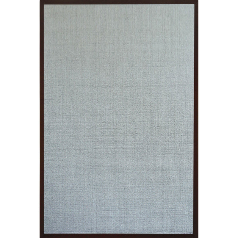Grey Living Room Rug Rustic Solid Color Rug Sisal Washable Anti-Slip Backing Pet Friendly Carpet Clearhalo 'Area Rug' 'Rug' 1812374