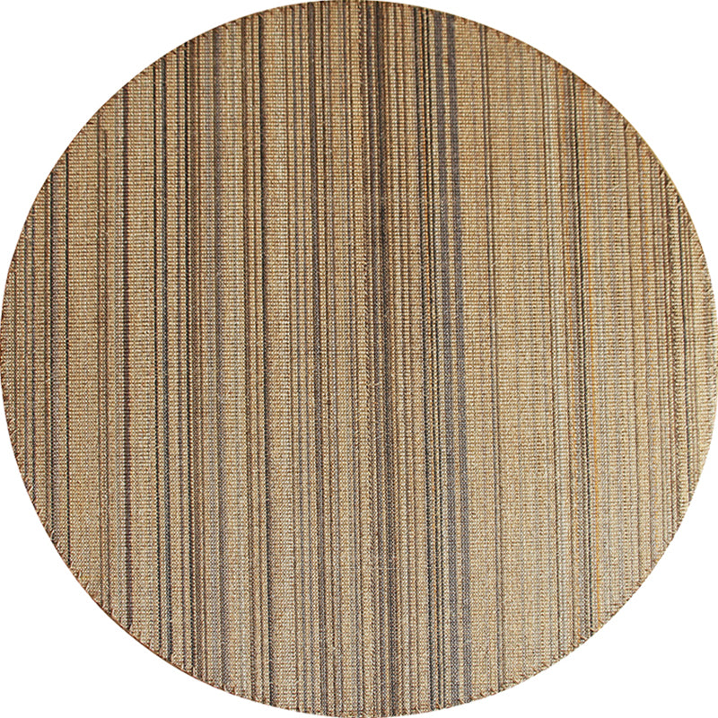 Countryside Striped Pattern Rug Brown Jute Rug Non-Slip Pet Friendly Washable Are Rug for Study Clearhalo 'Area Rug' 'Rug' 1812439