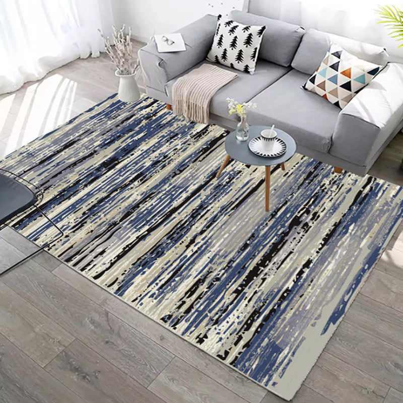 Industrial Abstract Rug Multicolor Polyester Rug Non-Slip Pet Friendly Washable Are Rug for Bedroom Clearhalo 'Area Rug' 'Rug' 1812553