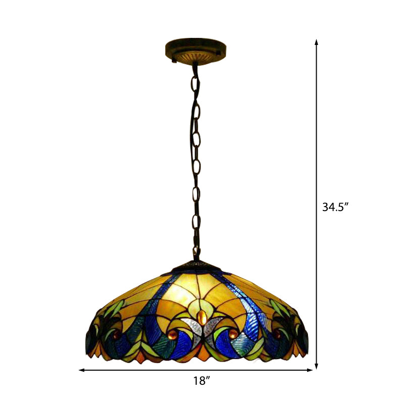 Tiffany Pendant Lighting Stained Glass 18