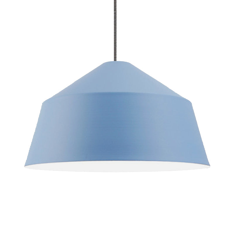 Undertint Barn Hanging Light with Adjustable Cord 1 Light Nordic Metallic Pendant Lamp for Hotel Clearhalo 'Ceiling Lights' 'Modern Pendants' 'Modern' 'Pendant Lights' 'Pendants' Lighting' 185170