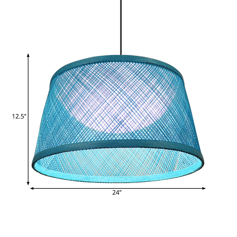 Rope Drum Ceiling Hang Fixture Warehouse 16