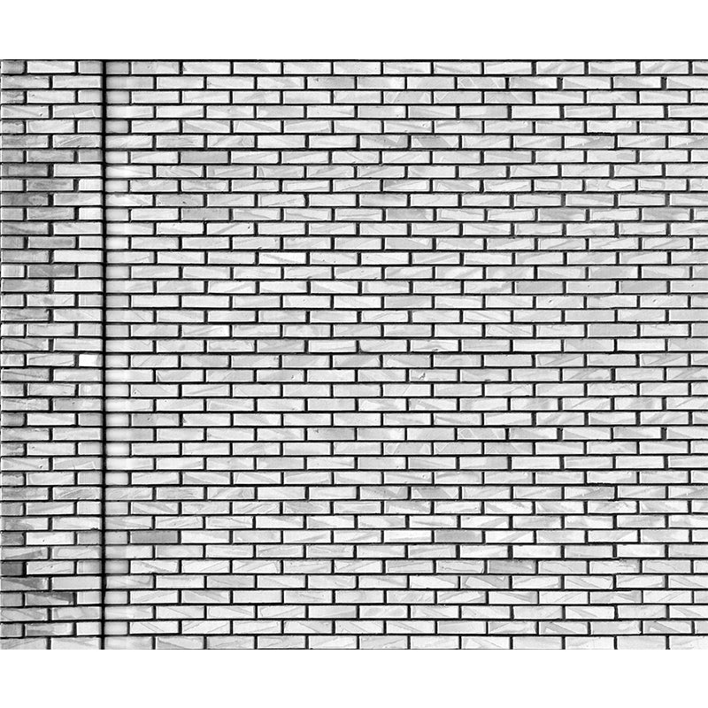 Whole Brickwork Wall Mural Light Color Non-Woven Wall Art for Home Decor, Custom Made Clearhalo 'Wall Decor' 'Wall Mural' 1896536