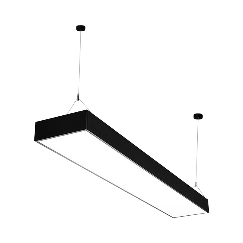 Rectangular Corridor Hanging Light Acrylic 4