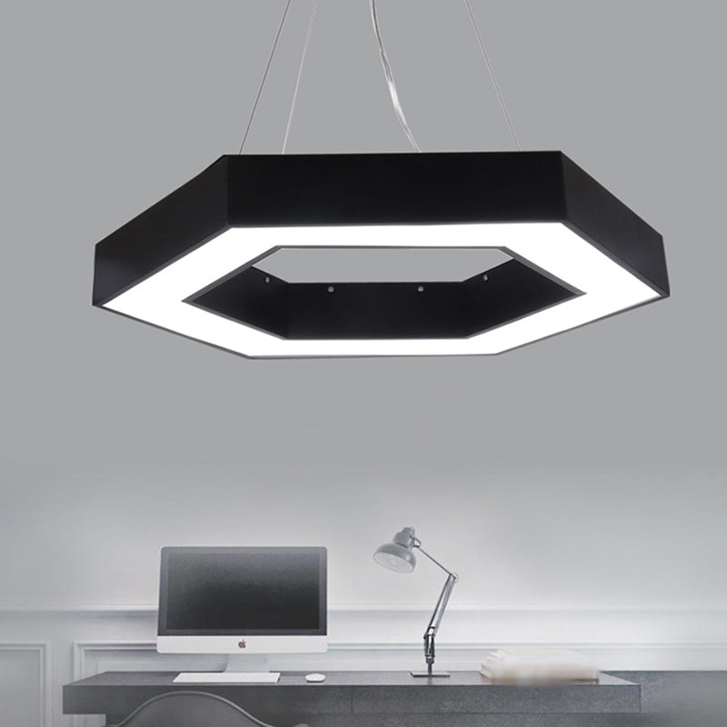 Acrylic Hexagonal Hanging Pendant Modern 16