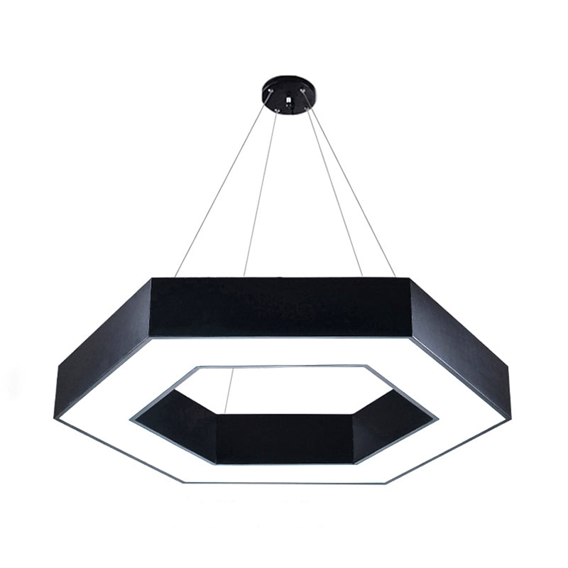 Acrylic Hexagonal Hanging Pendant Modern 16