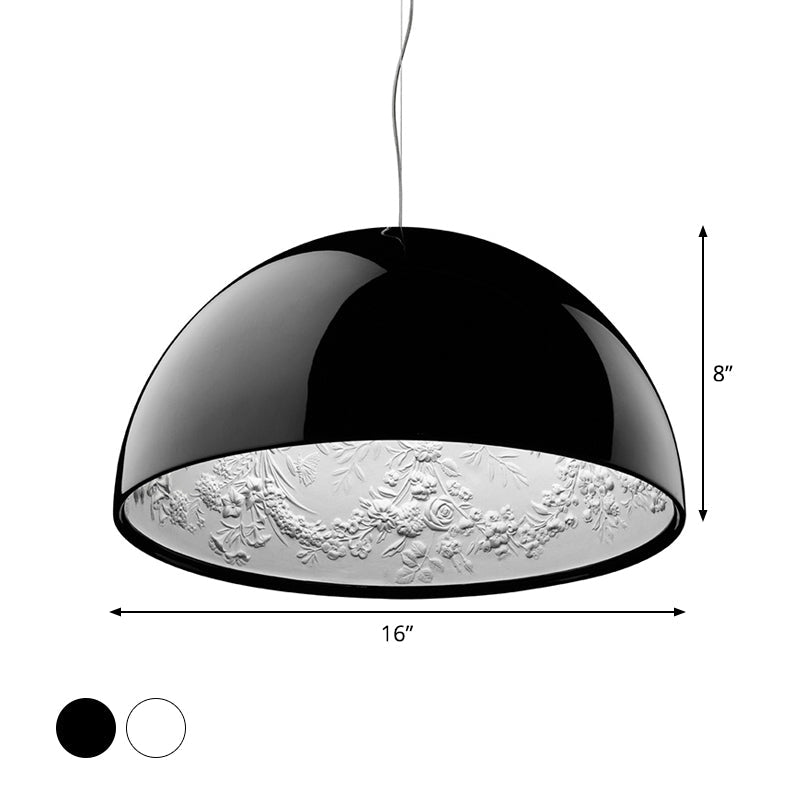 Hemispherical Resin Pendulum Light Industrial 16