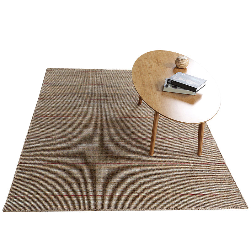 Simple Rural Rug Brown Plain Rug Pet Friendly Washable Non-Slip Area Rug for Living Room Clearhalo 'Area Rug' 'Rug' 1933751