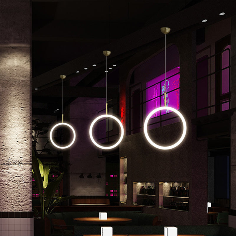 Halo Ring Restaurant Down Lighting Acrylic 8