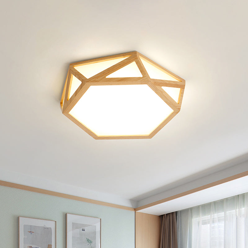 Diamond/Geometric Bedroom Ceiling Light Acrylic 16