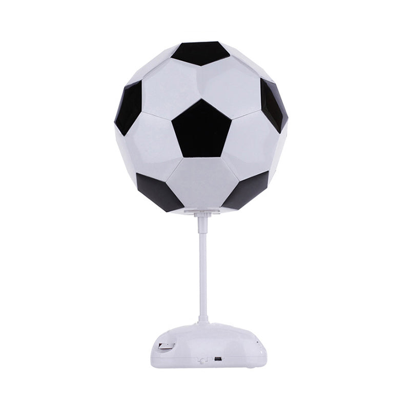 One Light Soccer Table Light Sport Style Desk Light in Black & White for Study Room Clearhalo 'Lamps' 'Table Lamps' Lighting' 194769