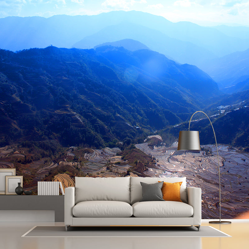 Nature Scenery Mountain Mural Decal Modern Smooth Wall Covering for House Interior Clearhalo 'Wall Decor' 'Wall Mural' 1957003