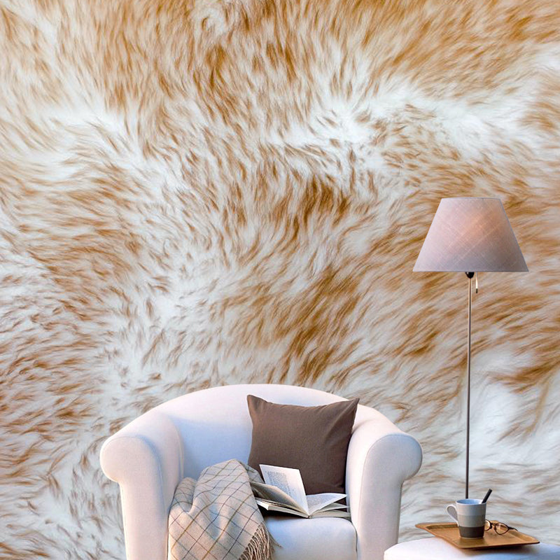 Soft Color Animal Skin Mural Decal Stain Resistant Contemporary Study Room Wall Covering Clearhalo 'Wall Decor' 'Wall Mural' 1957223