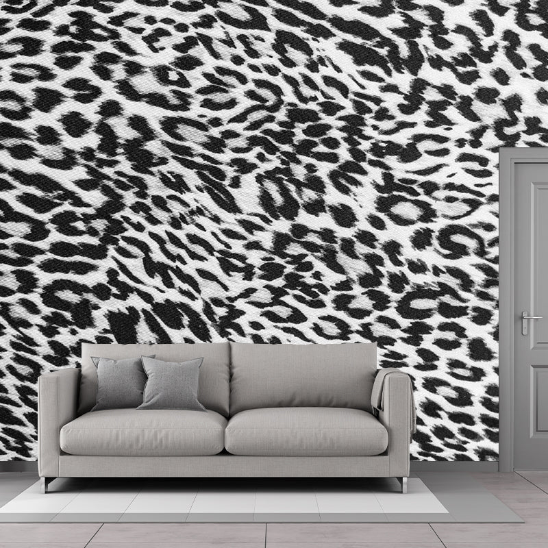 Full Size Photography Modern Mural Wallpaper with Animal Skin Pattern in Light Color Clearhalo 'Wall Decor' 'Wall Mural' 1957298