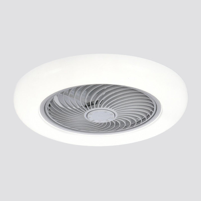 Acrylic Circular Hanging Fan Lamp Modernity 20.5