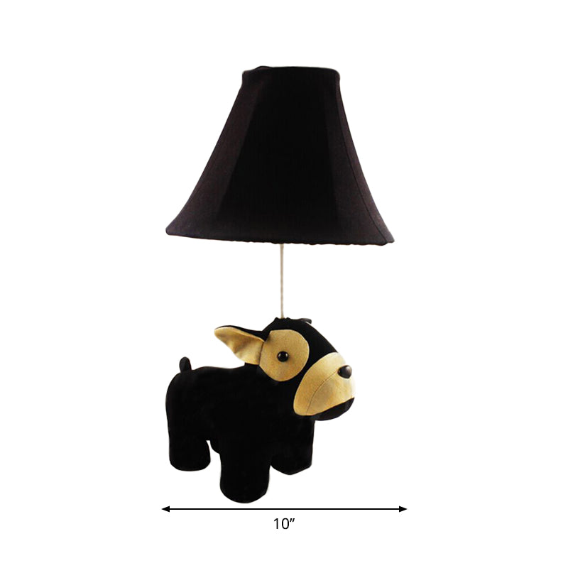 Animal Base Kid Bedroom Desk Light Fabric 1 Head Cartoon Reading Light Clearhalo 'Lamps' 'Table Lamps' Lighting' 198896