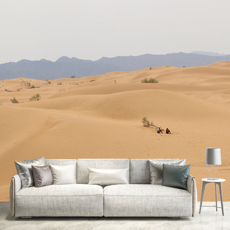 Nature Scenery Desert Mural Wallpaper Modern Non-Woven Wall Art for House Interior Clearhalo 'Wall Decor' 'Wall Mural' 2009490