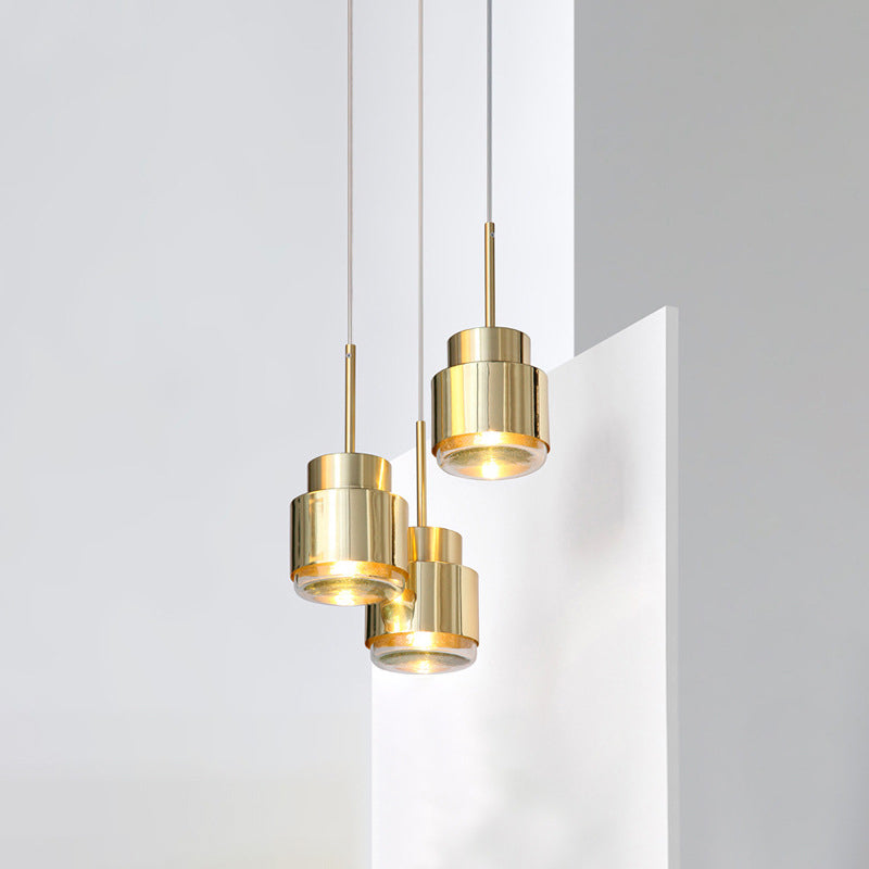 Nordic 1 Head Drop Lamp Brass Grenade Suspension Lighting Fixture with Metal Shade Brass Clearhalo 'Ceiling Lights' 'Modern Pendants' 'Modern' 'Pendant Lights' 'Pendants' Lighting' 2011616