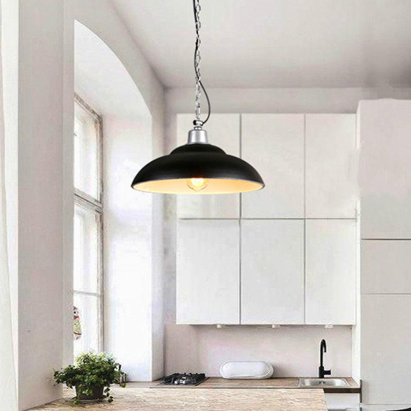 1 Bulb Double Bubble Pendant Lamp Industrial Black Metal Suspension Lighting for Kitchen Clearhalo 'Art Deco Pendants' 'Black' 'Cast Iron' 'Ceiling Lights' 'Ceramic' 'Crystal' 'Industrial Pendants' 'Industrial' 'Metal' 'Middle Century Pendants' 'Pendant Lights' 'Pendants' 'Rustic Pendants' 'Tiffany' Lighting' 2024810