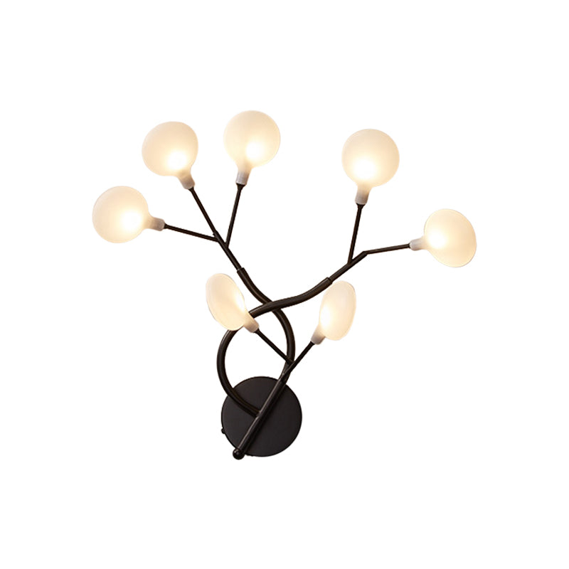 Modern Glowworm Wall Mount Light Fixture Acrylic LED Bedside Wall Lighting Ideas Clearhalo 'Cast Iron' 'Glass' 'Industrial' 'Modern wall lights' 'Modern' 'Tiffany' 'Traditional wall lights' 'Wall Lamps & Sconces' 'Wall Lights' Lighting' 2025214