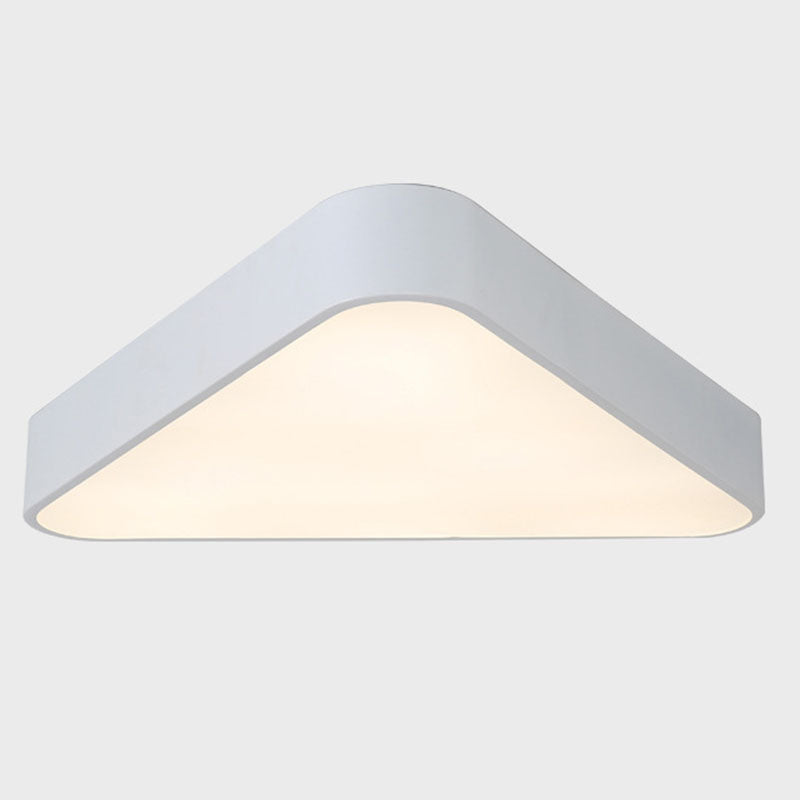 Acrylic Triangular Flush Light Nordic LED Flush Mount Ceiling Lighting Fixture for Foyer Clearhalo 'Ceiling Lights' 'Close To Ceiling Lights' 'Close to ceiling' 'Flush mount' Lighting' 2044285