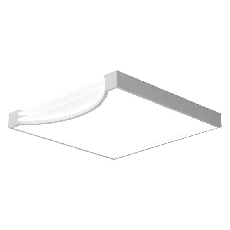 Square Shaped Flush Ceiling Light Contemporary Acrylic LED Flush Mount Lighting Fixture Clearhalo 'Ceiling Lights' 'Close To Ceiling Lights' 'Close to ceiling' 'Flush mount' Lighting' 2046472